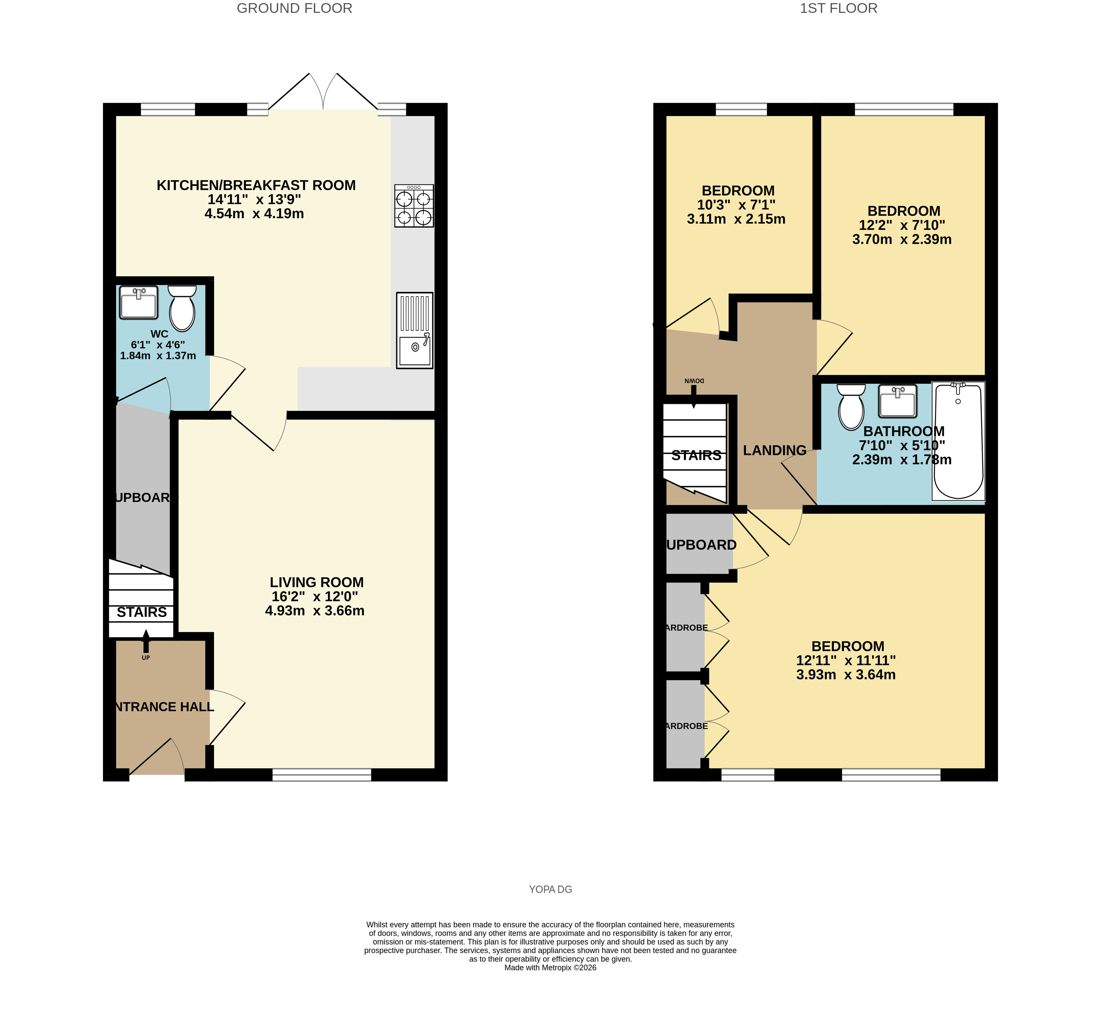 74, Birchwood Way, Dumfries floorplan