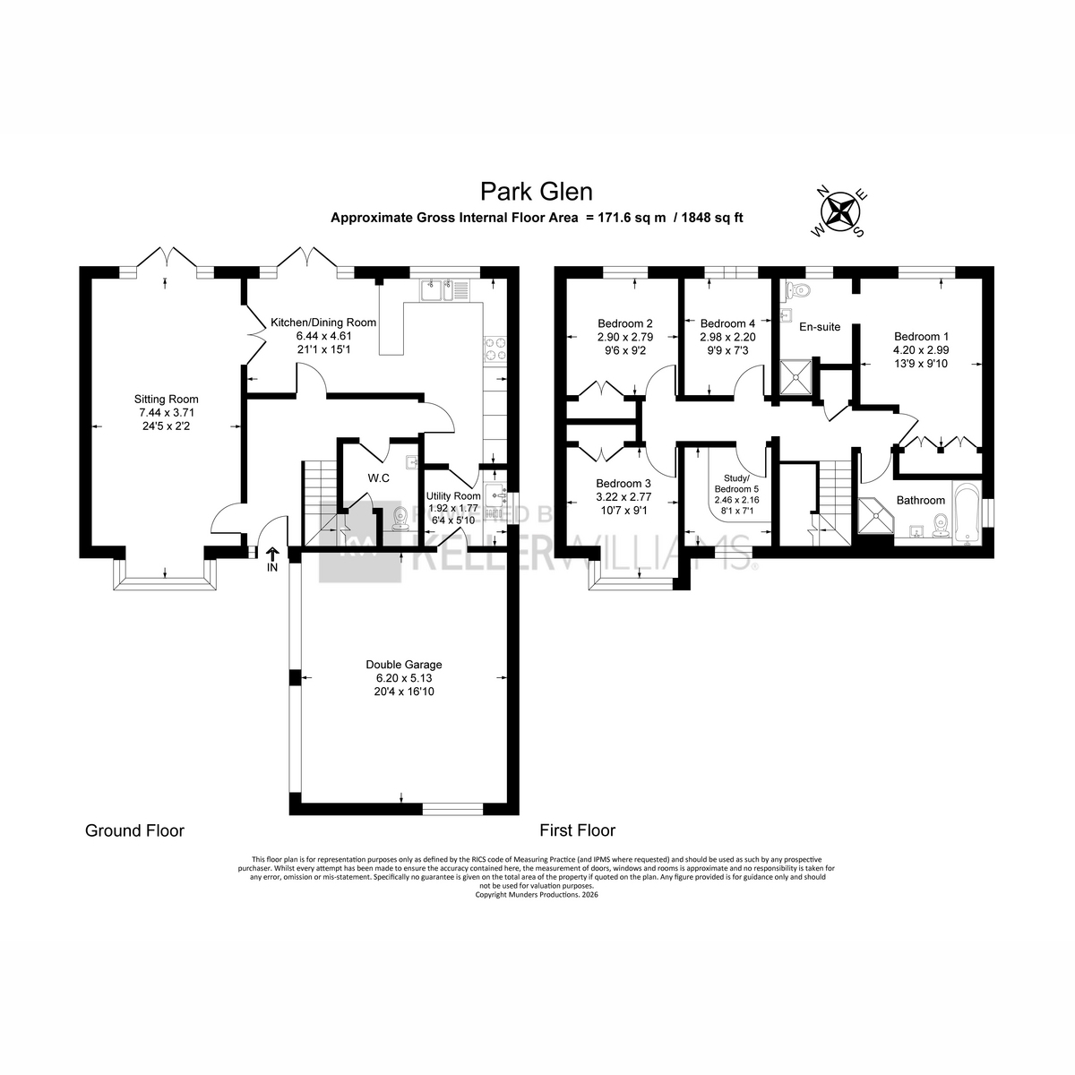 5, Park Glen, Park Gate, Southampton floorplan