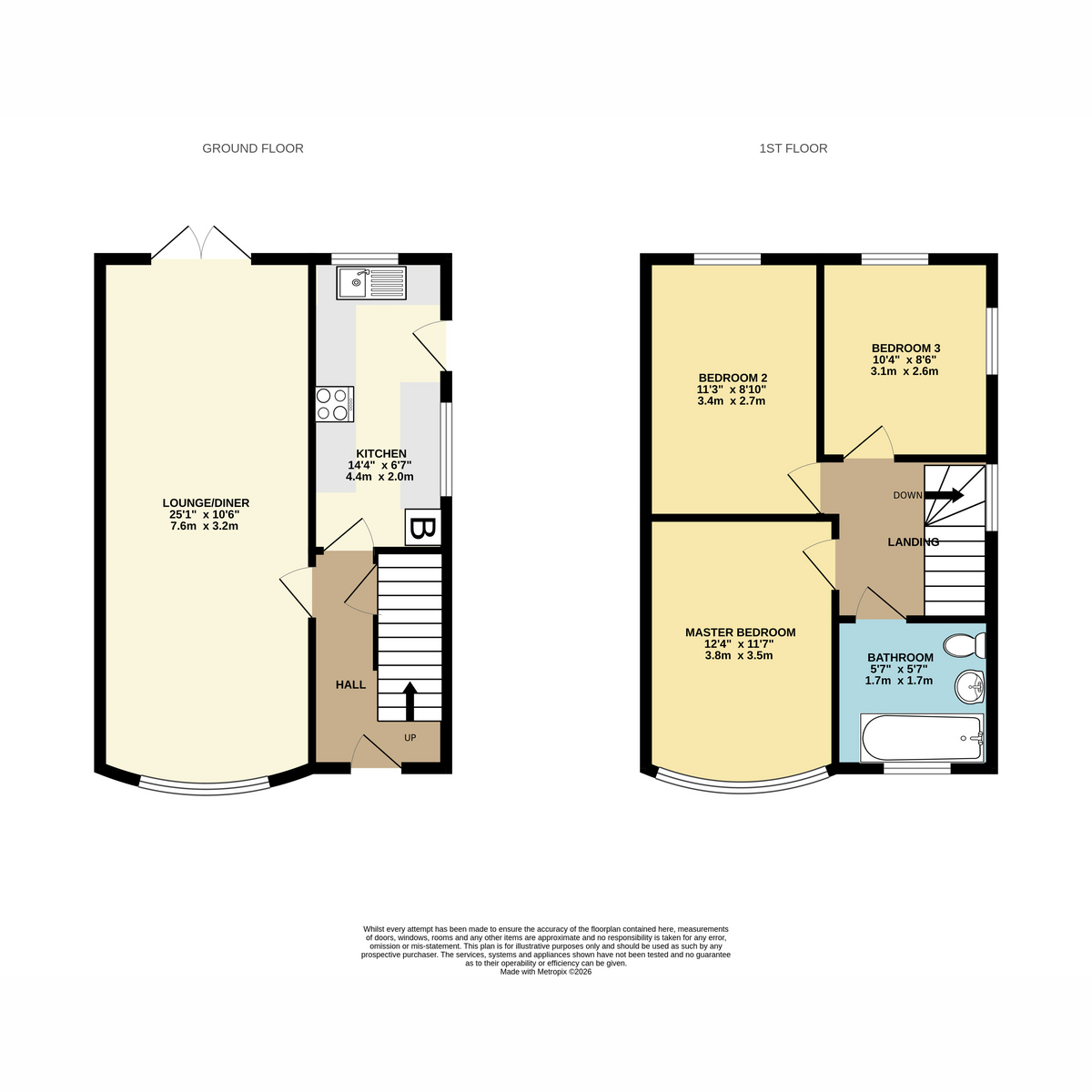 90, Marlborough Road, Gloucester floorplan