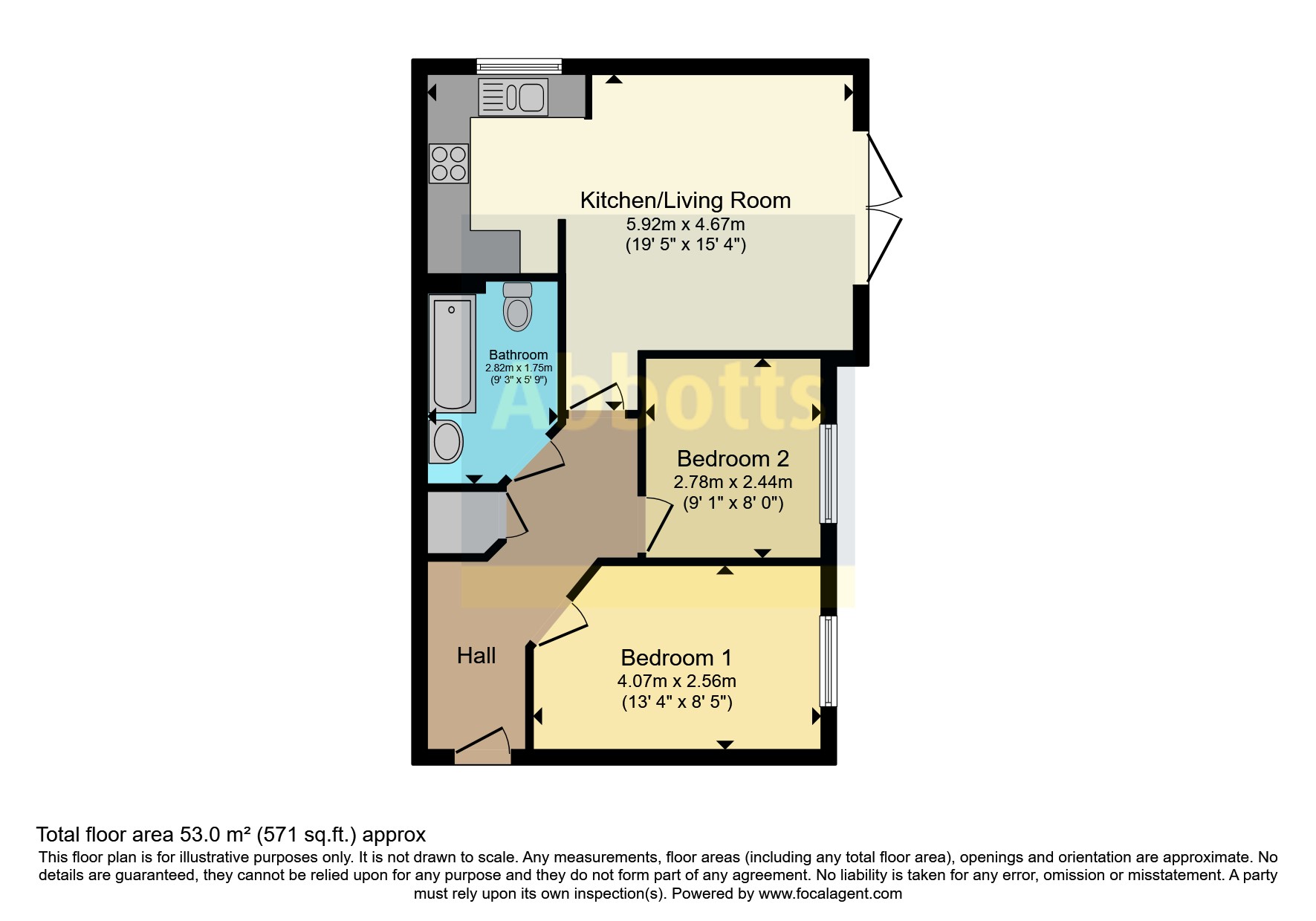130, Dobede Way, Ely floorplan