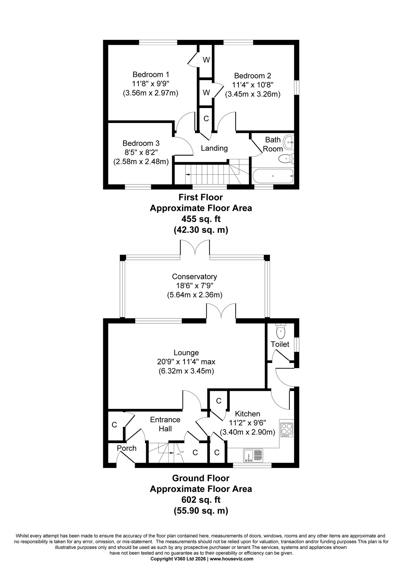 163, Elizabeth Avenue, Staines-upon-Thames floorplan