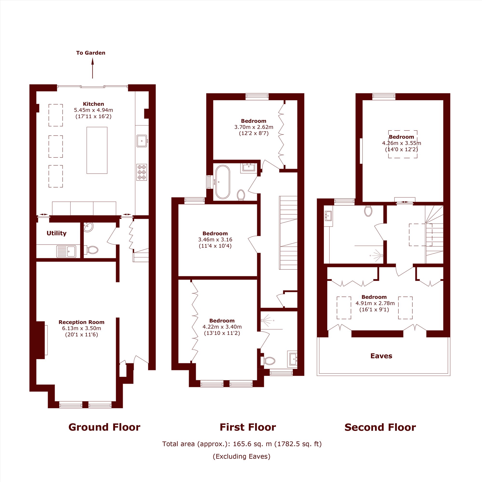 15, Davis Road, London floorplan