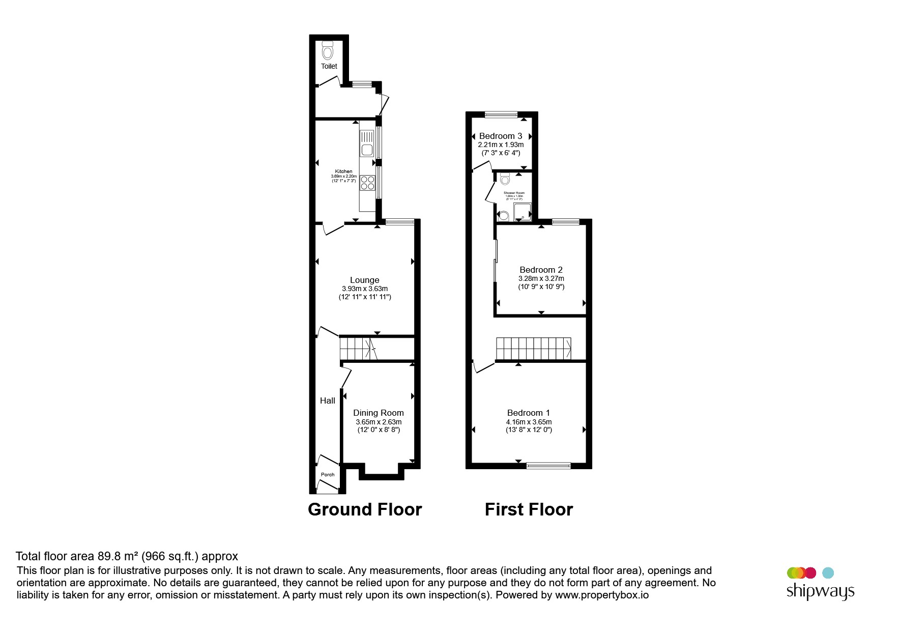 Fourth Avenue, Birmingham floorplan
