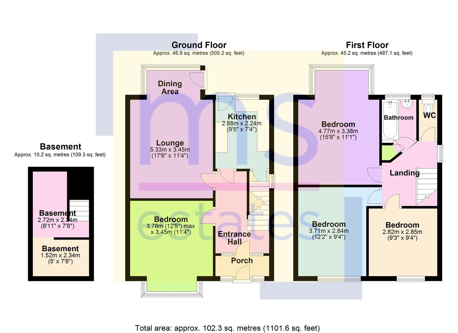 Welby Avenue, Nottingham floorplan