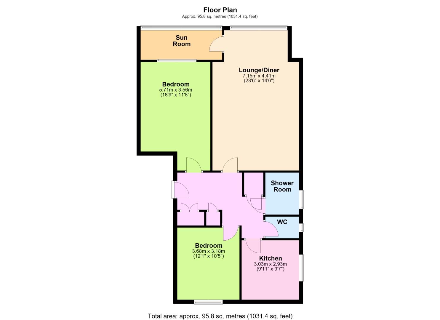 Brighton Road, Lancing floorplan