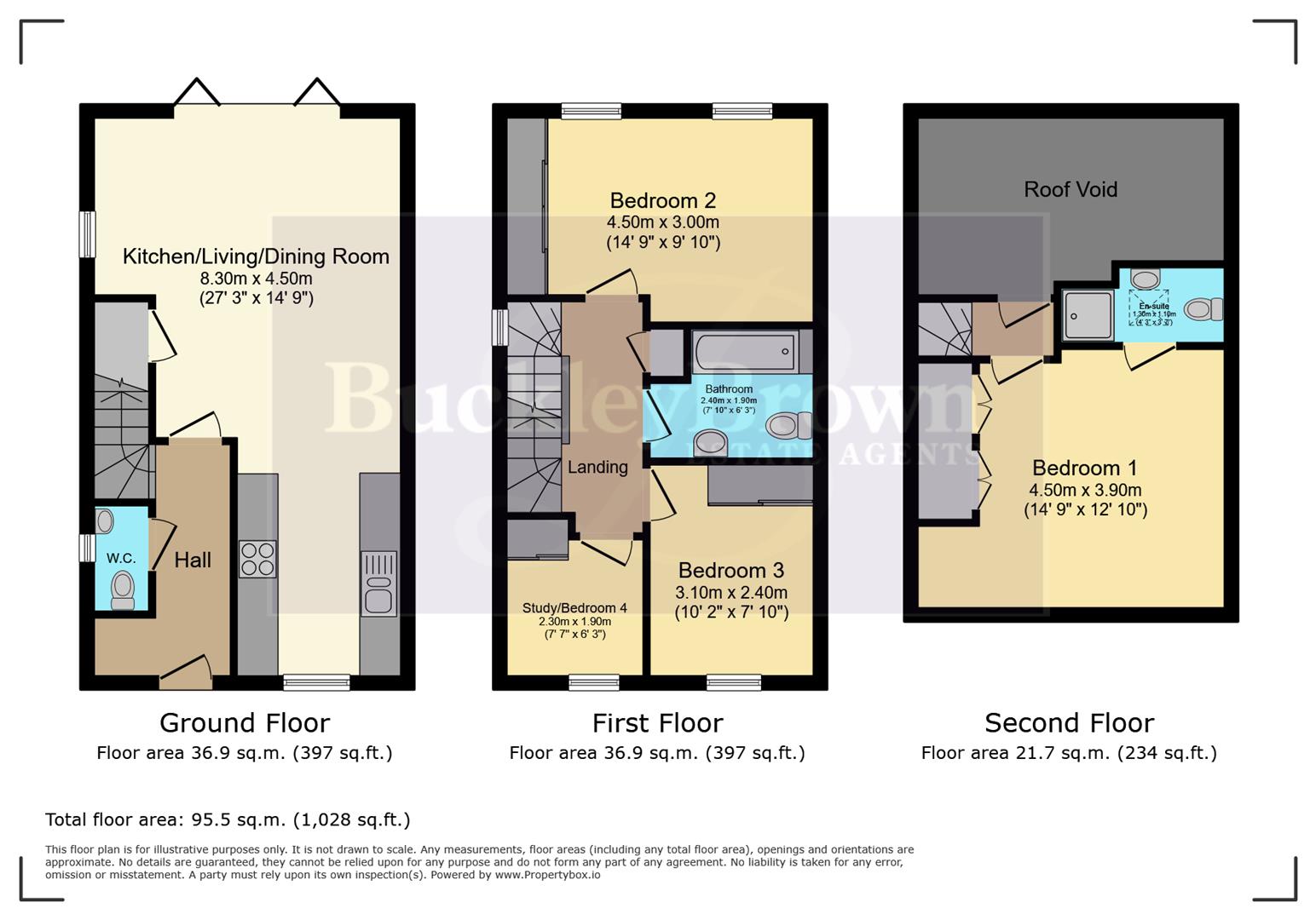27, Boundary Way, Chesterfield floorplan