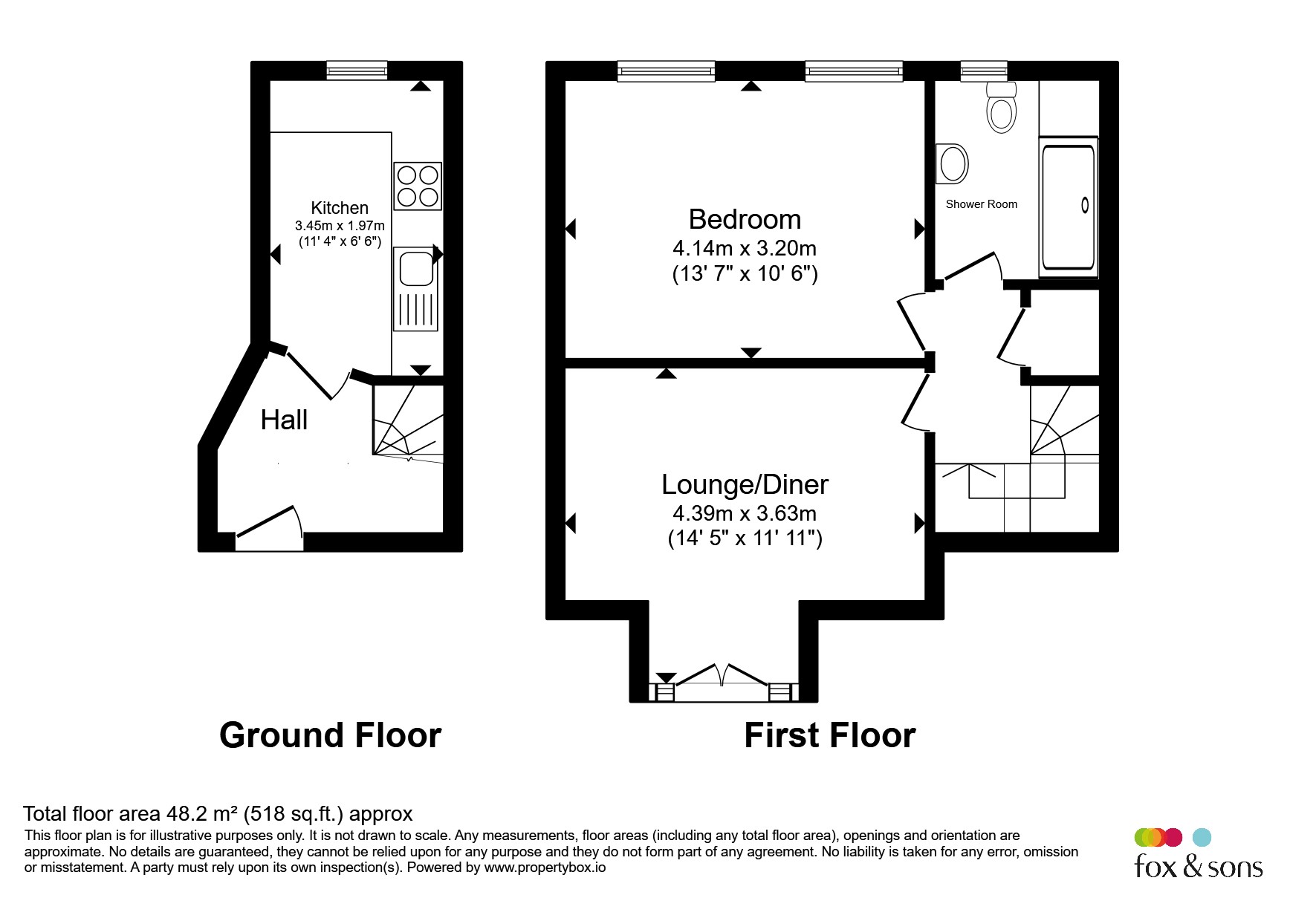 Flat 3, 176, Bitterne Road West, Southampton floorplan