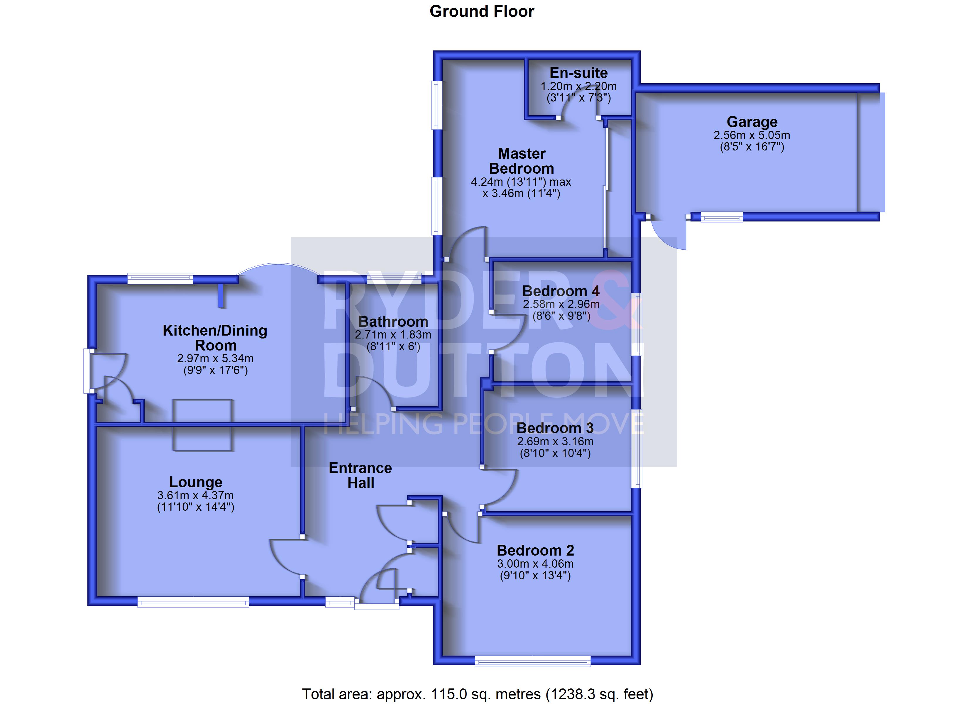 24, Leyfield Bank, West Yorkshire floorplan