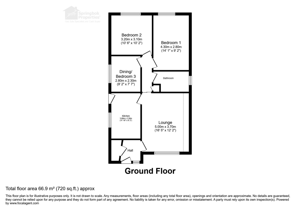 6, Suthers Road, Derby floorplan