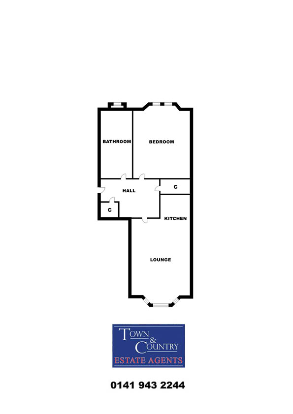 Bearsden Road, Anniesland, Glasgow G13, 1 bedroom flat for sale