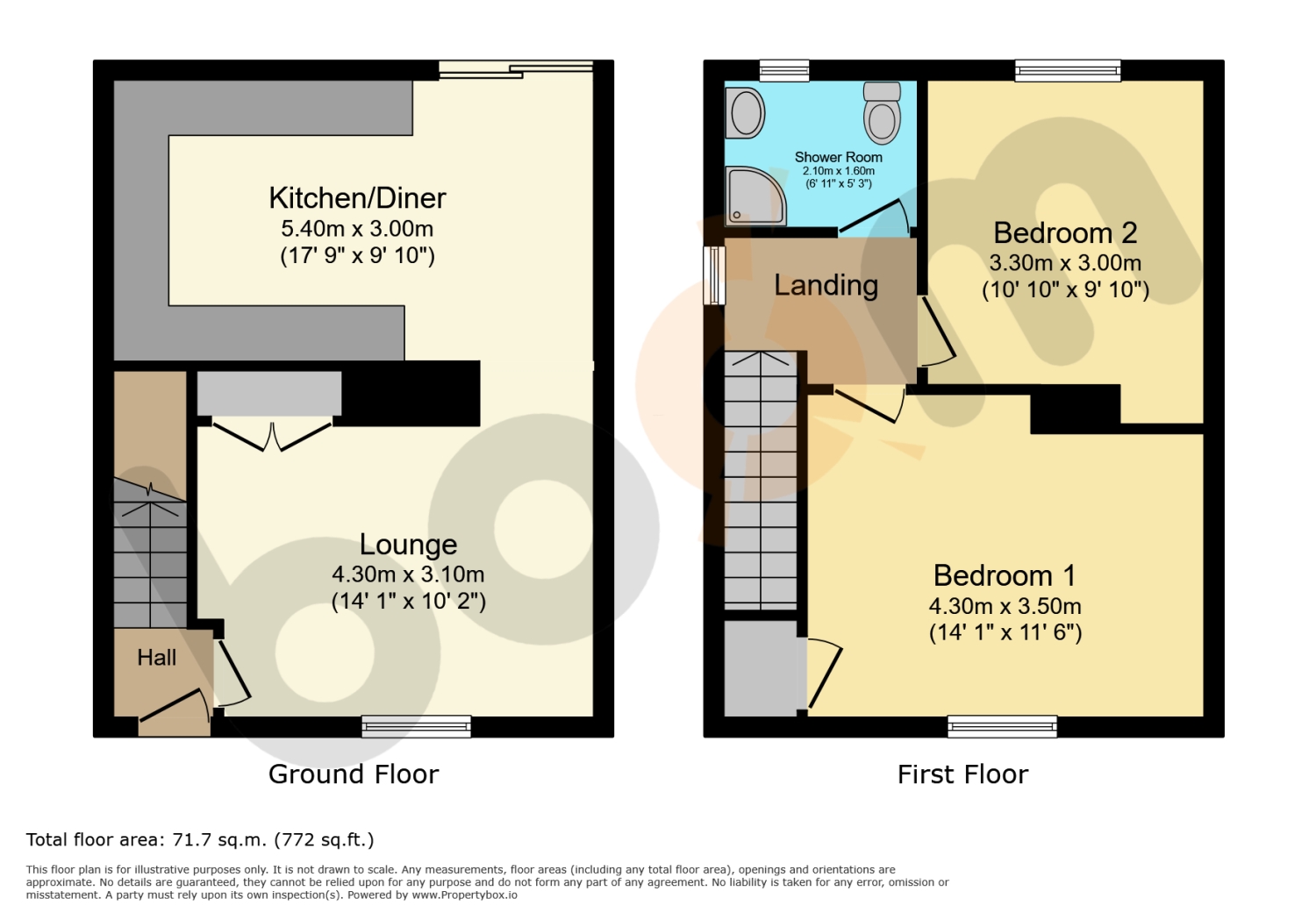 141, Townhead Street, Cumnock floorplan