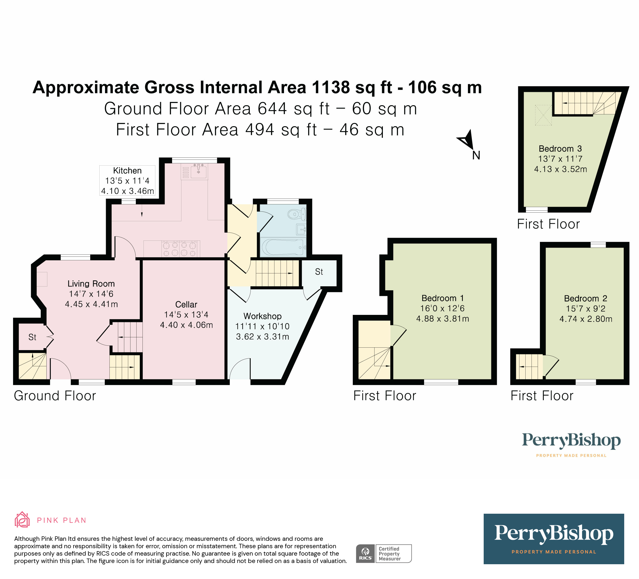 Gable Cottage,, East Tytherton, Wiltshire floorplan