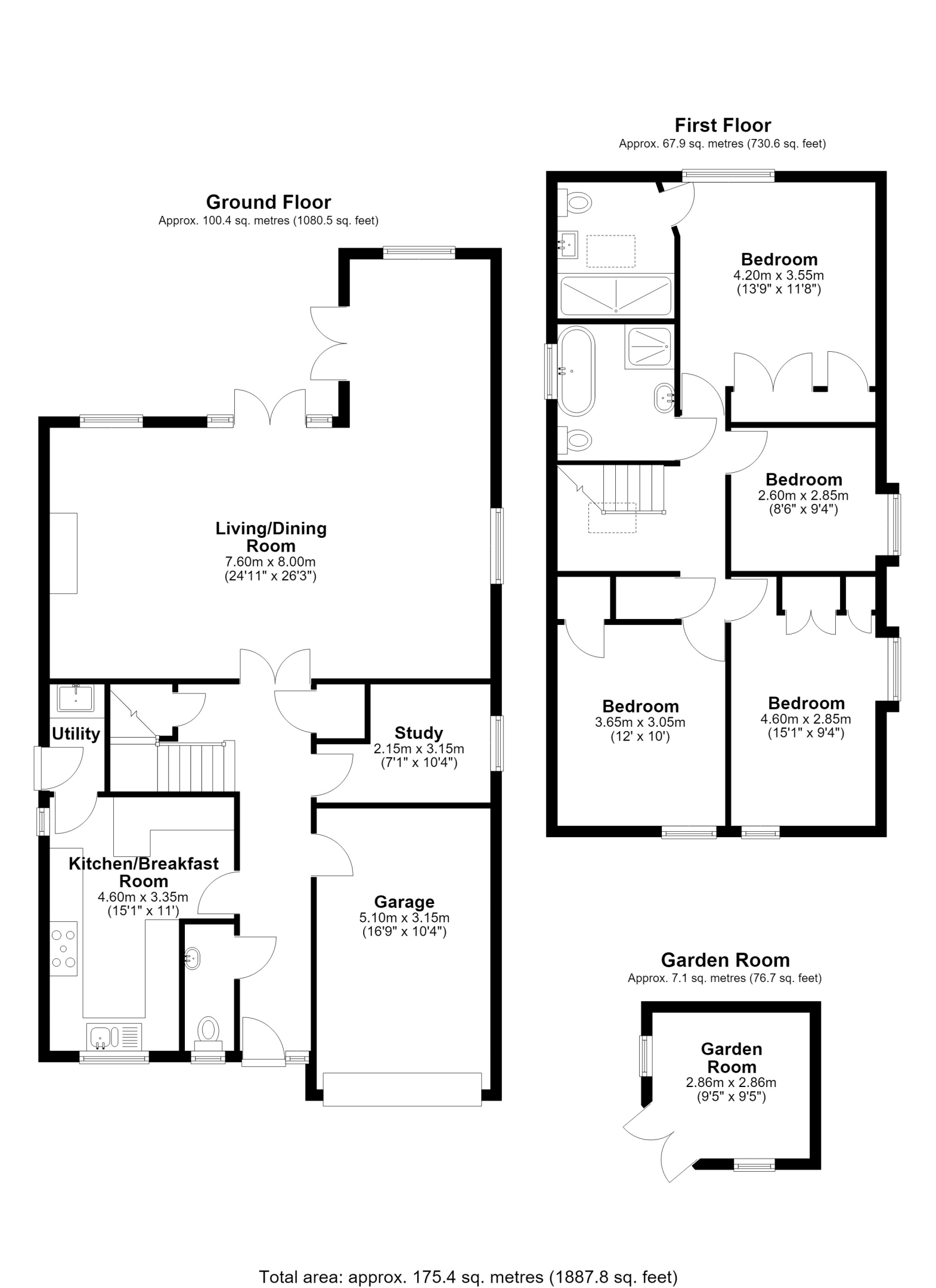Village Road, Egham floorplan