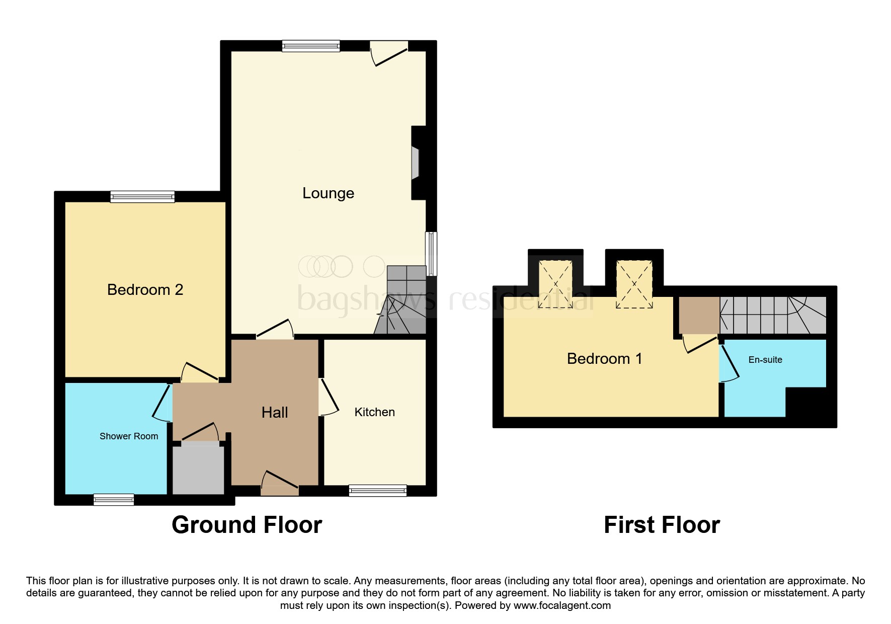 Flat 2, The Courtyard, New Street, Bakewell floorplan