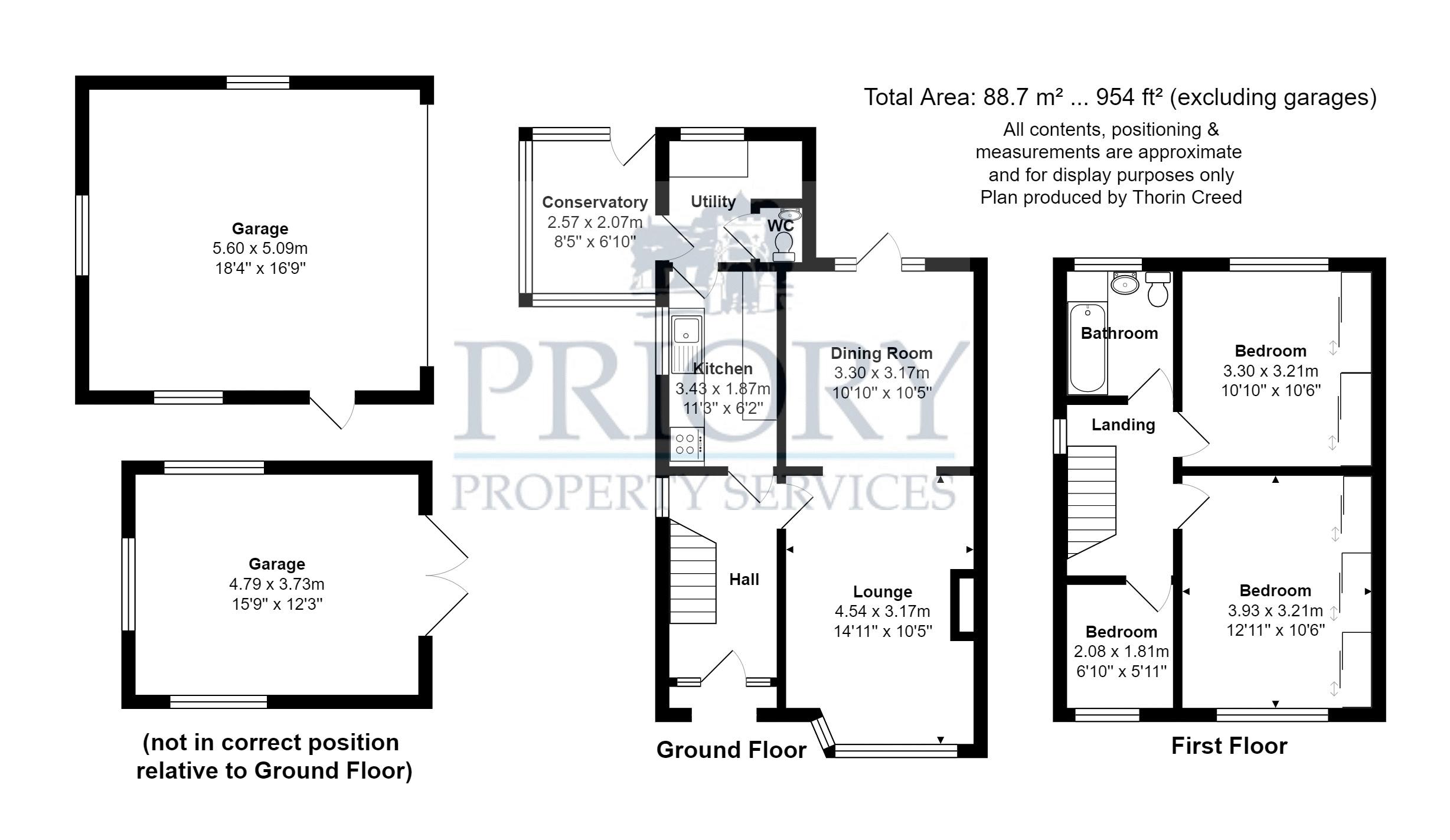 Park Lane, Knypersley, Biddulph ST8, 3 bedroom semidetached house for