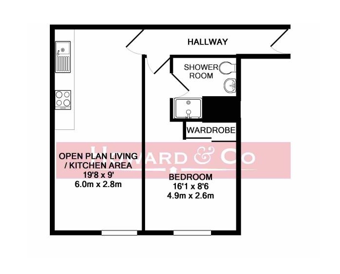 1 Bedrooms Flat to rent in Chapel Road, Worthing BN11