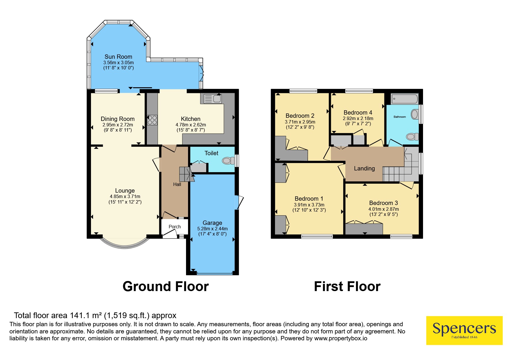 32, Asquith Boulevard, Leicestershire floorplan