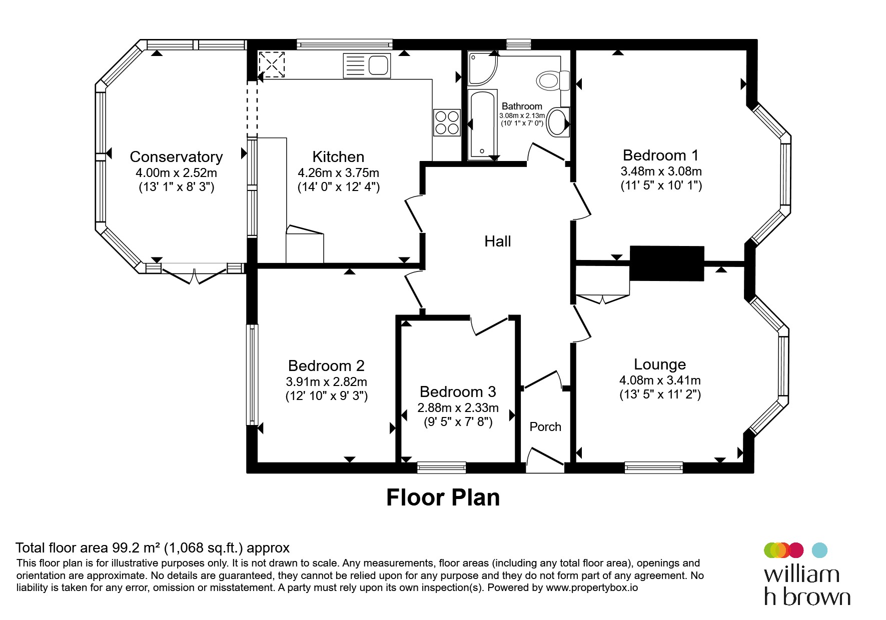 78, Main Road, Wellingborough floorplan