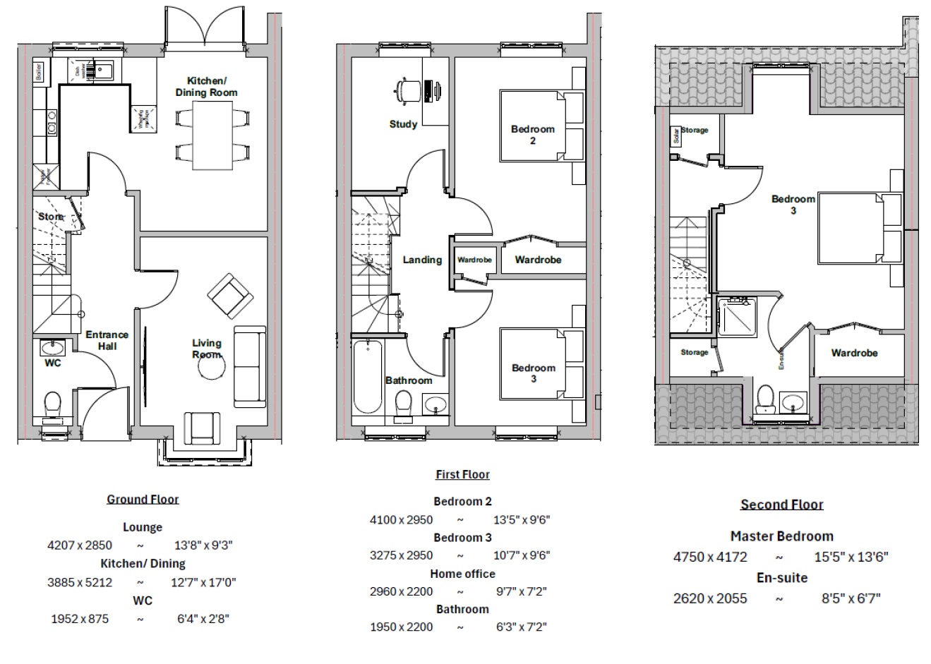 Plot 5, Whittlesey Gate, The Carlby, Peterborough Road, Peterborough floorplan