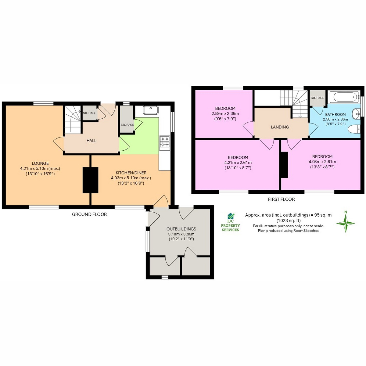 11, Lynch Road, Gloucestershire floorplan