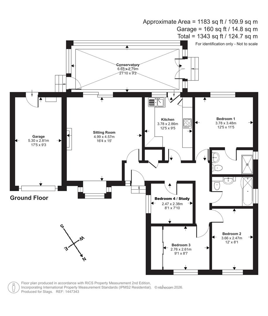 10 Poltimore Close, Poltimore Close, South Molton floorplan