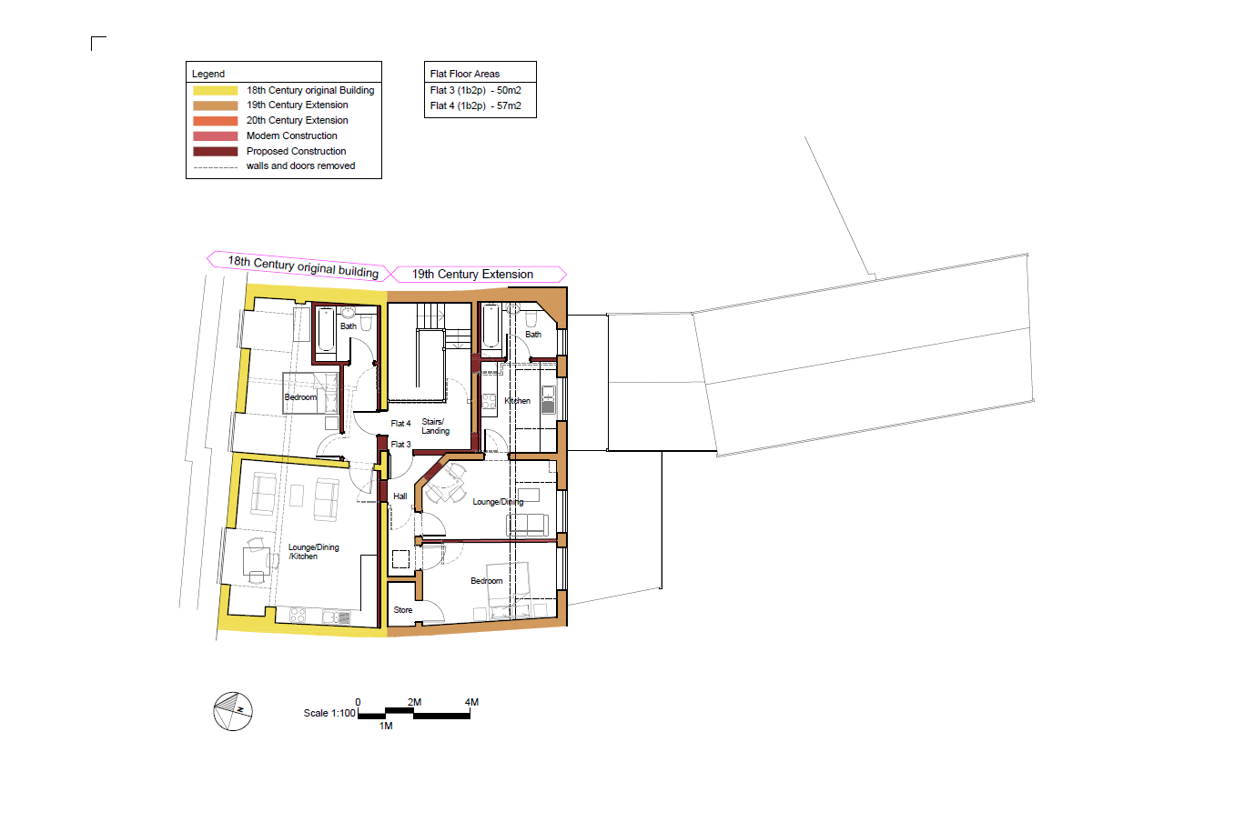 Flat 3, William House, 8, Foundry Court, Daventry floorplan