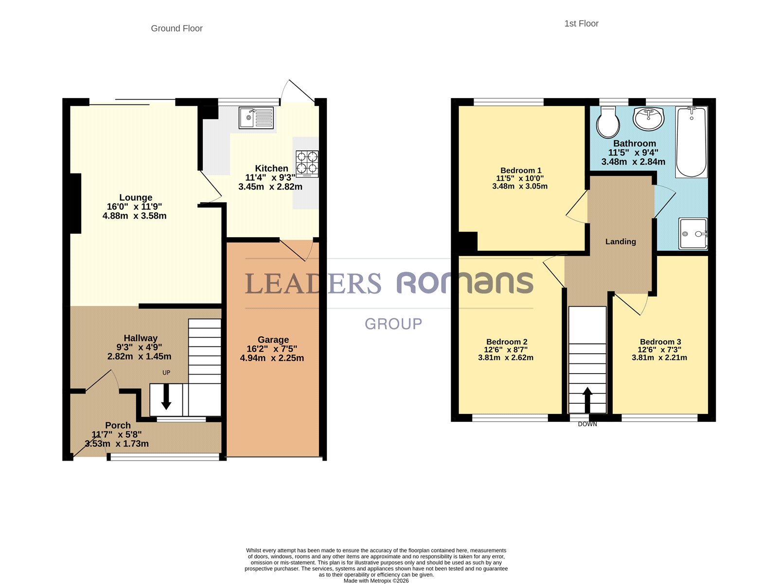 14, Steepwood Croft, Birmingham floorplan