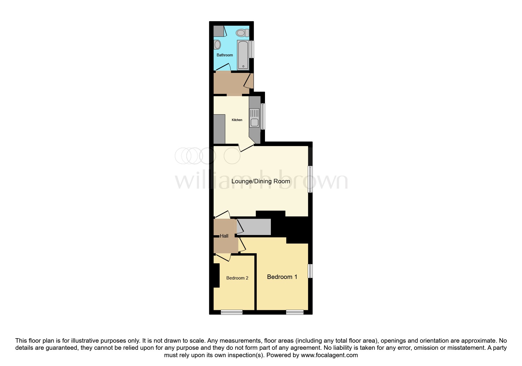 Flat 1, 20, Briston Road, MELTON CONSTABLE floorplan