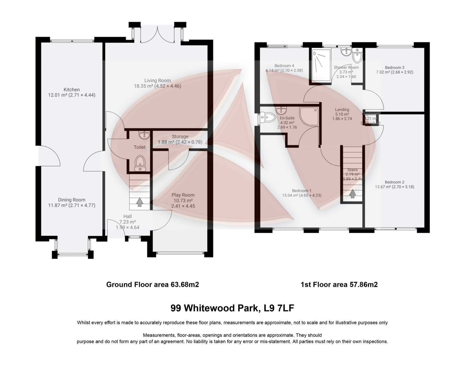 99, Whitewood Park, Fazakerley floorplan