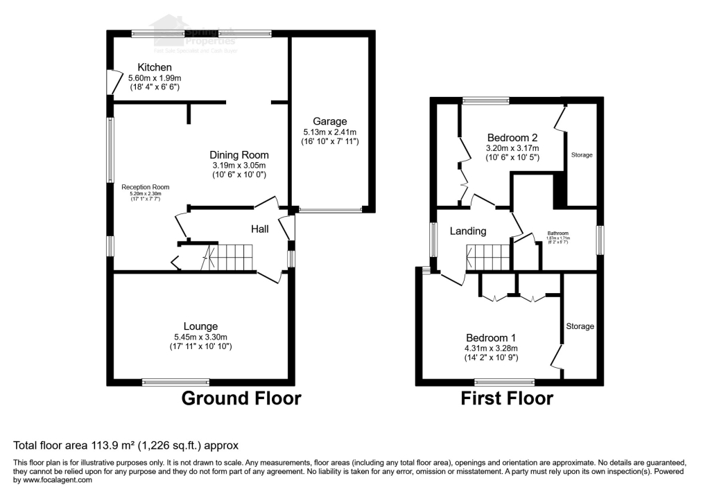 10, Bispham Ave, Leyland floorplan