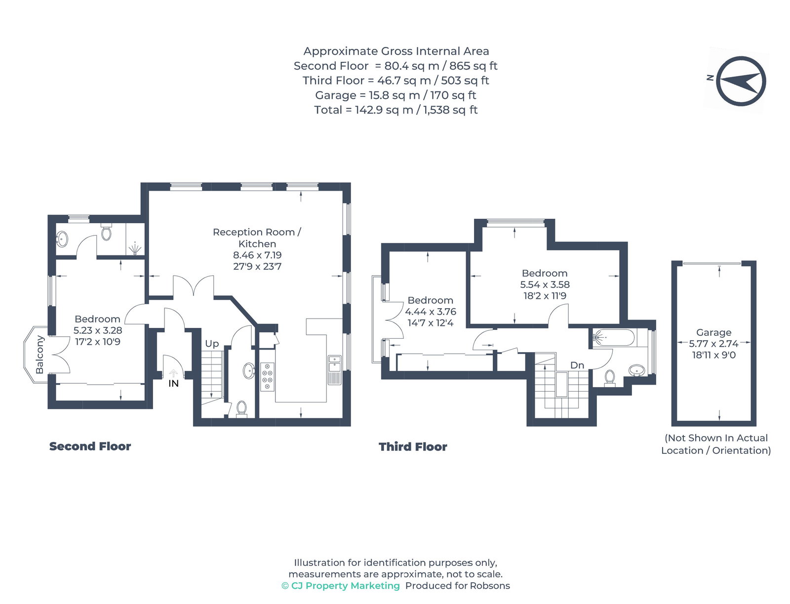 10, Viceroy Court, Northwood floorplan
