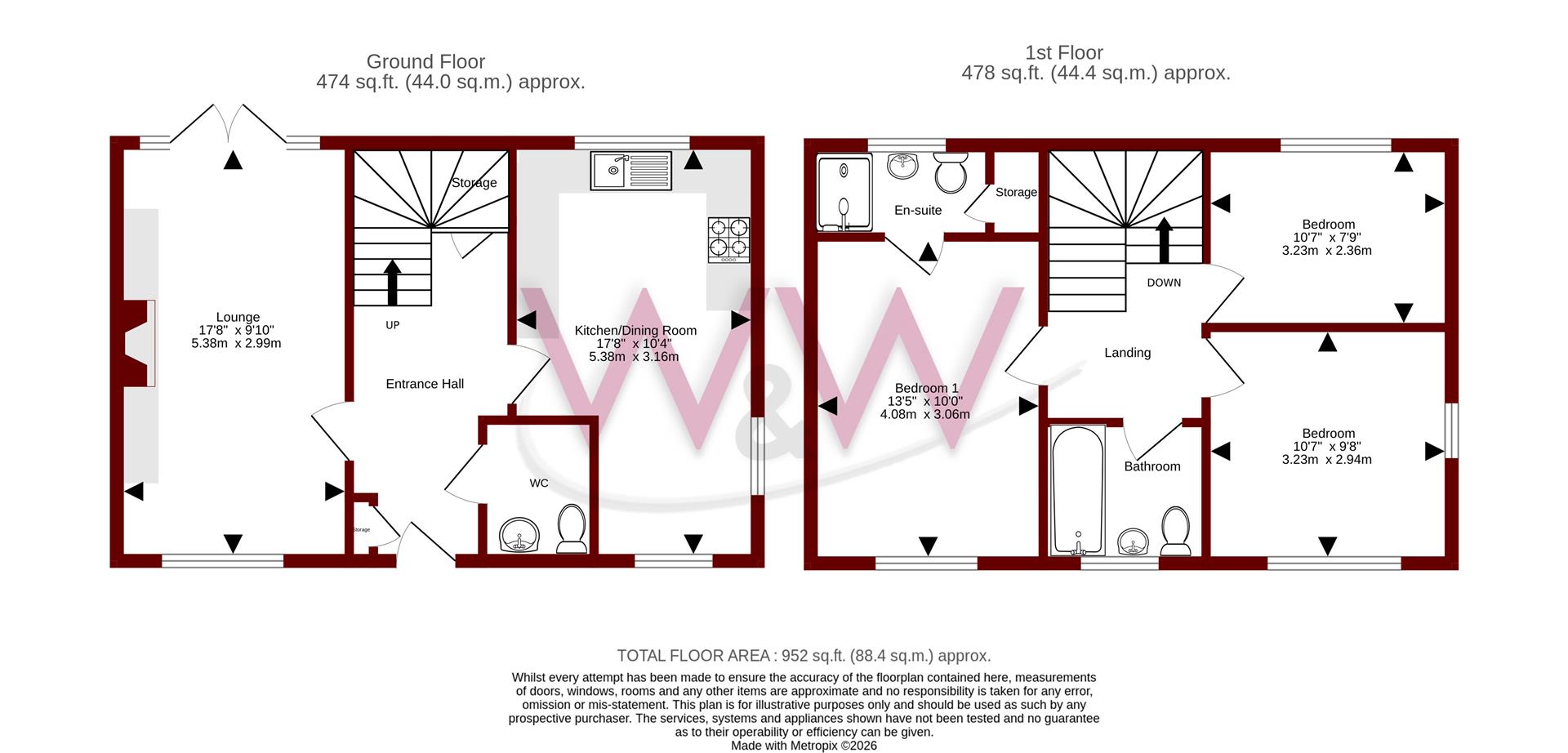33, Brunel Way, Whiteley floorplan