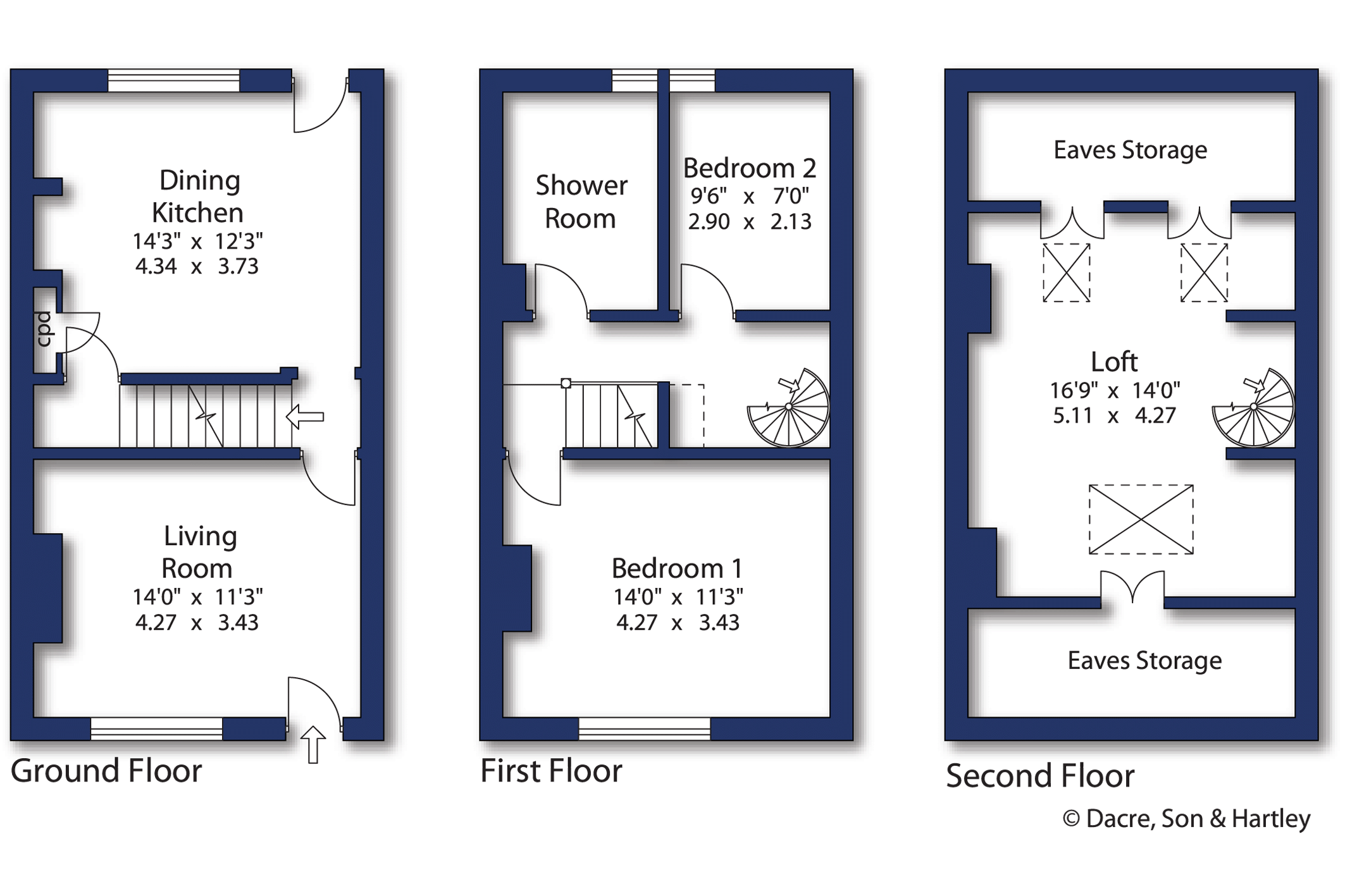 9, West End Terrace, Leeds floorplan