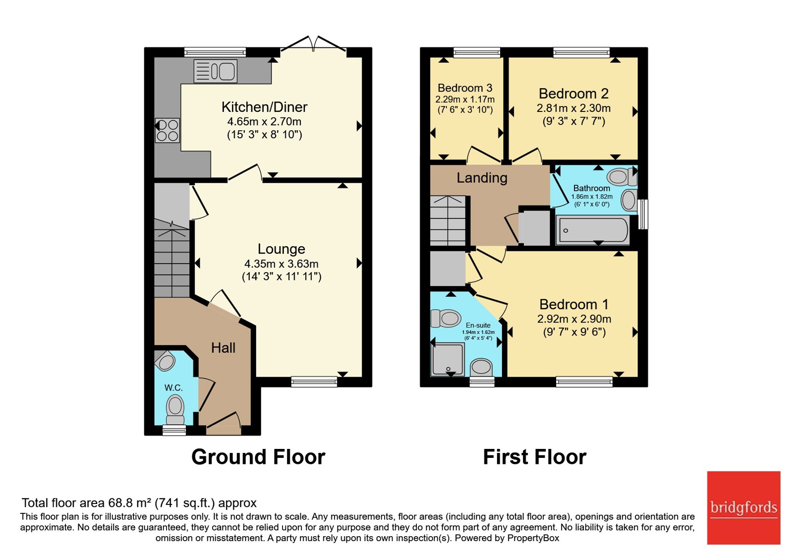 15, Comfrey Avenue, Cheshire floorplan
