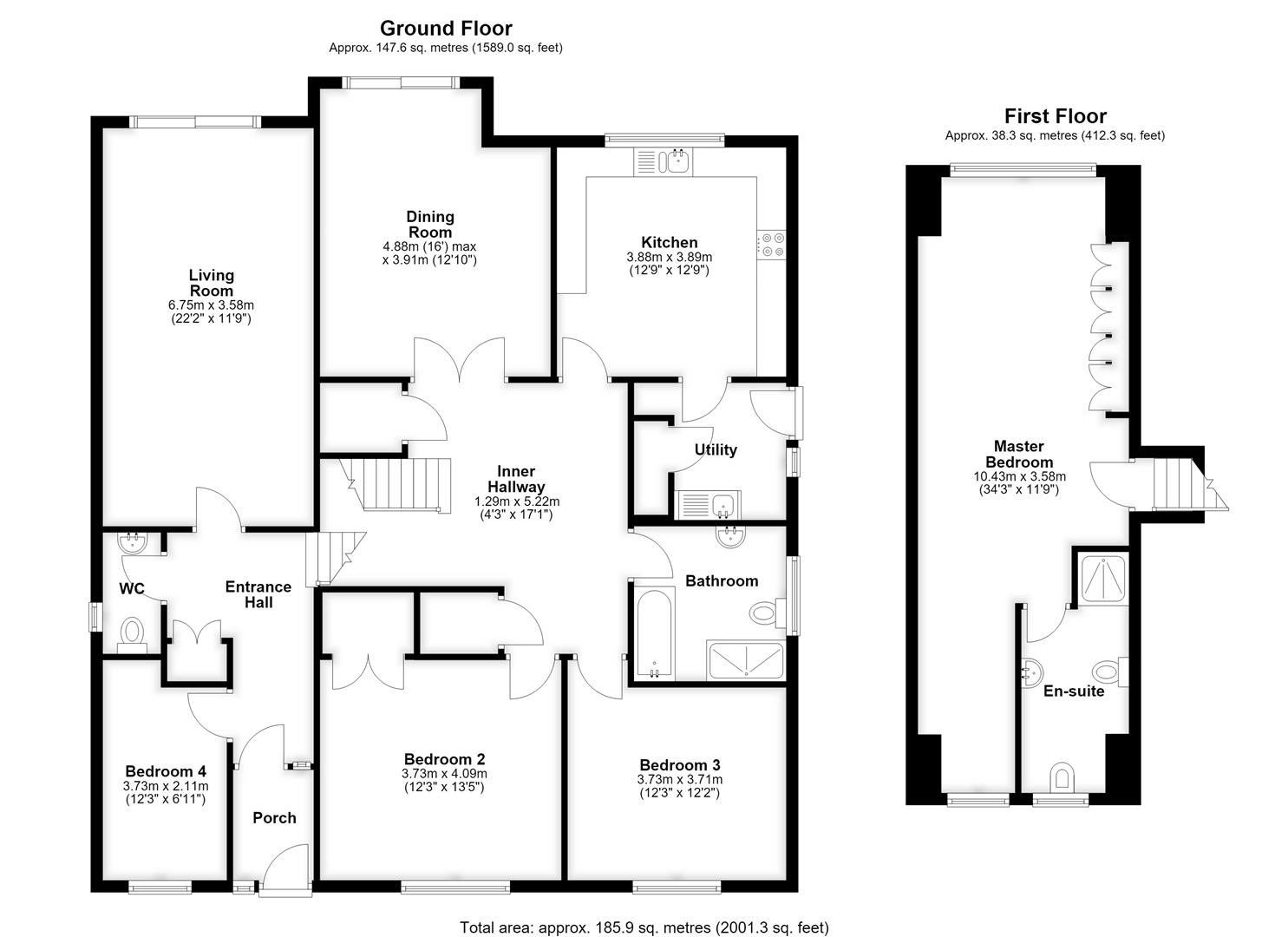 5, Valley Road, Portishead floorplan