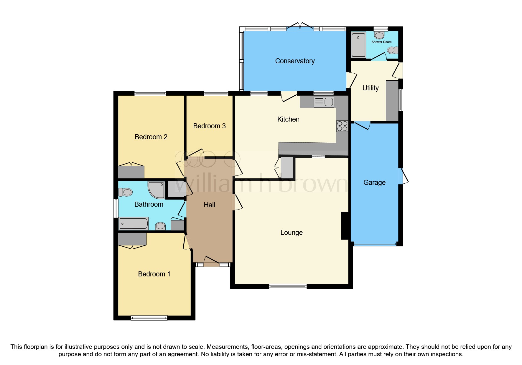 Donington Road, Kirton End, Boston PE20, 3 bedroom detached bungalow