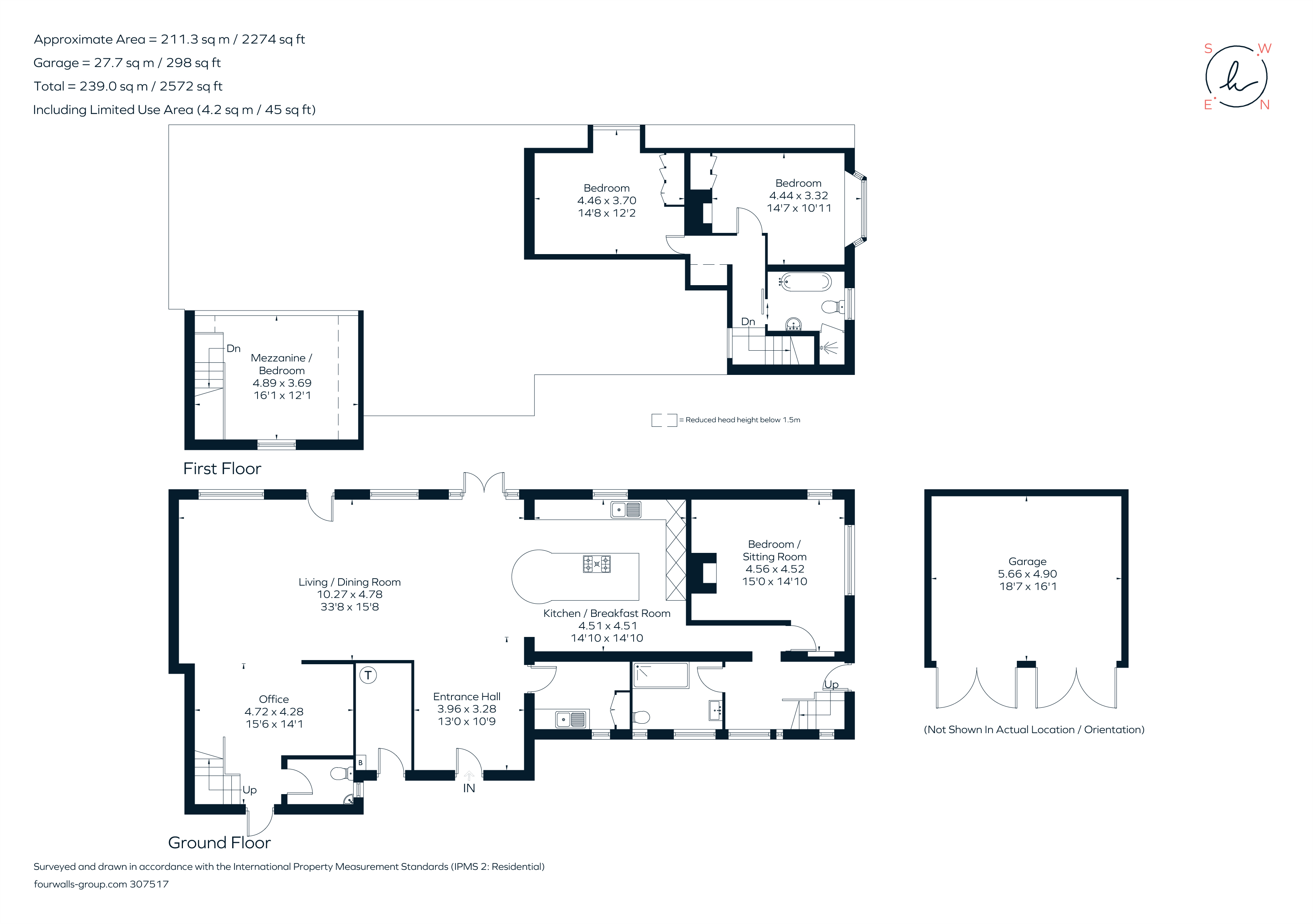 Hacketts Barn, 36, Brickendon Lane, Hertford floorplan