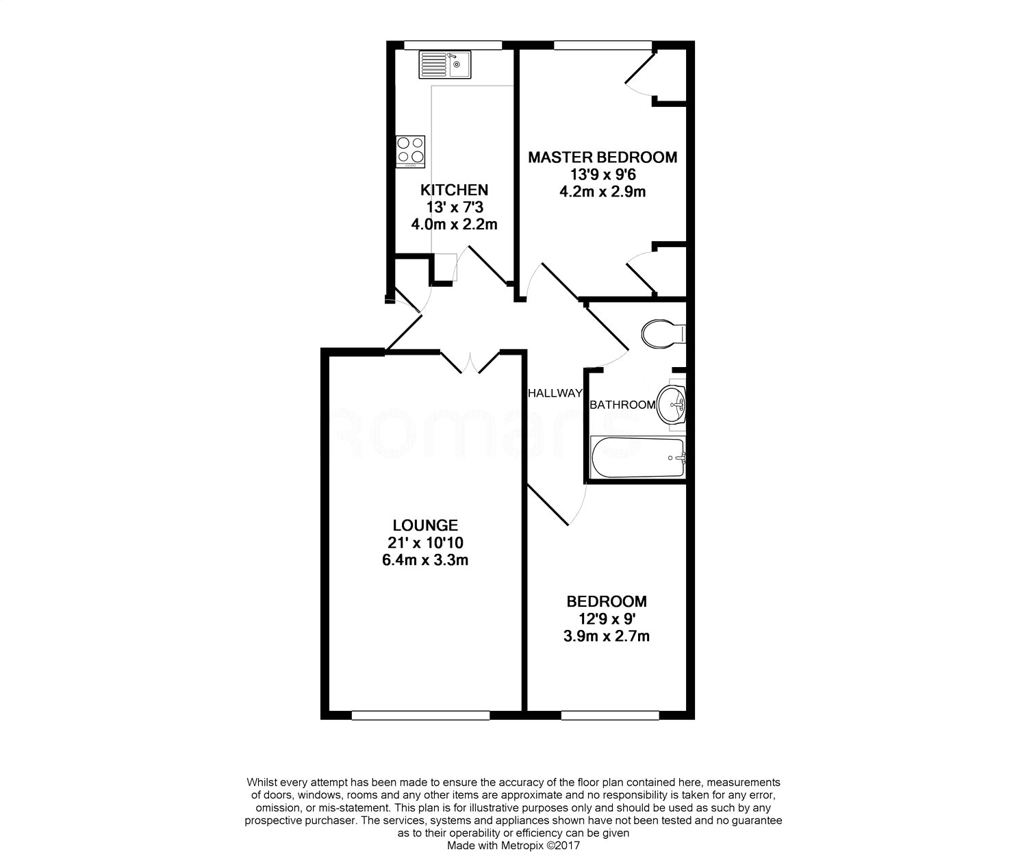 2 Bedrooms Flat for sale in September Court, Hillingdon Road, Uxbridge UB10