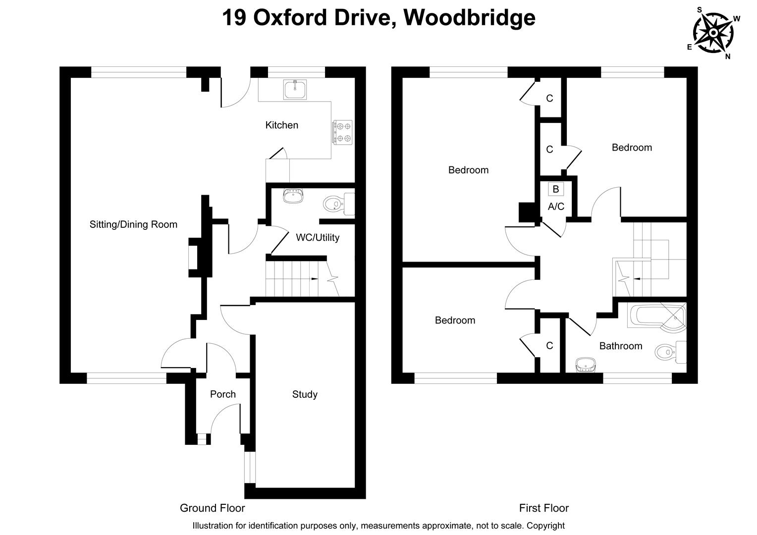 19, Oxford Drive, Woodbridge floorplan