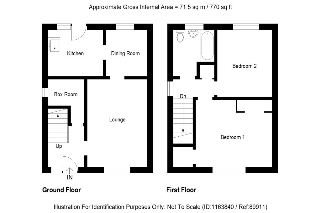 Langton Gardens, East Calder floorplan
