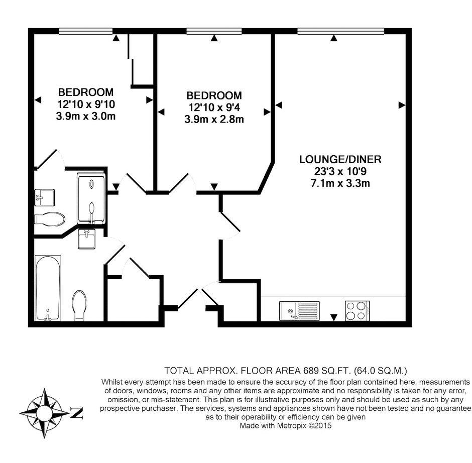 Mare Street, London floorplan