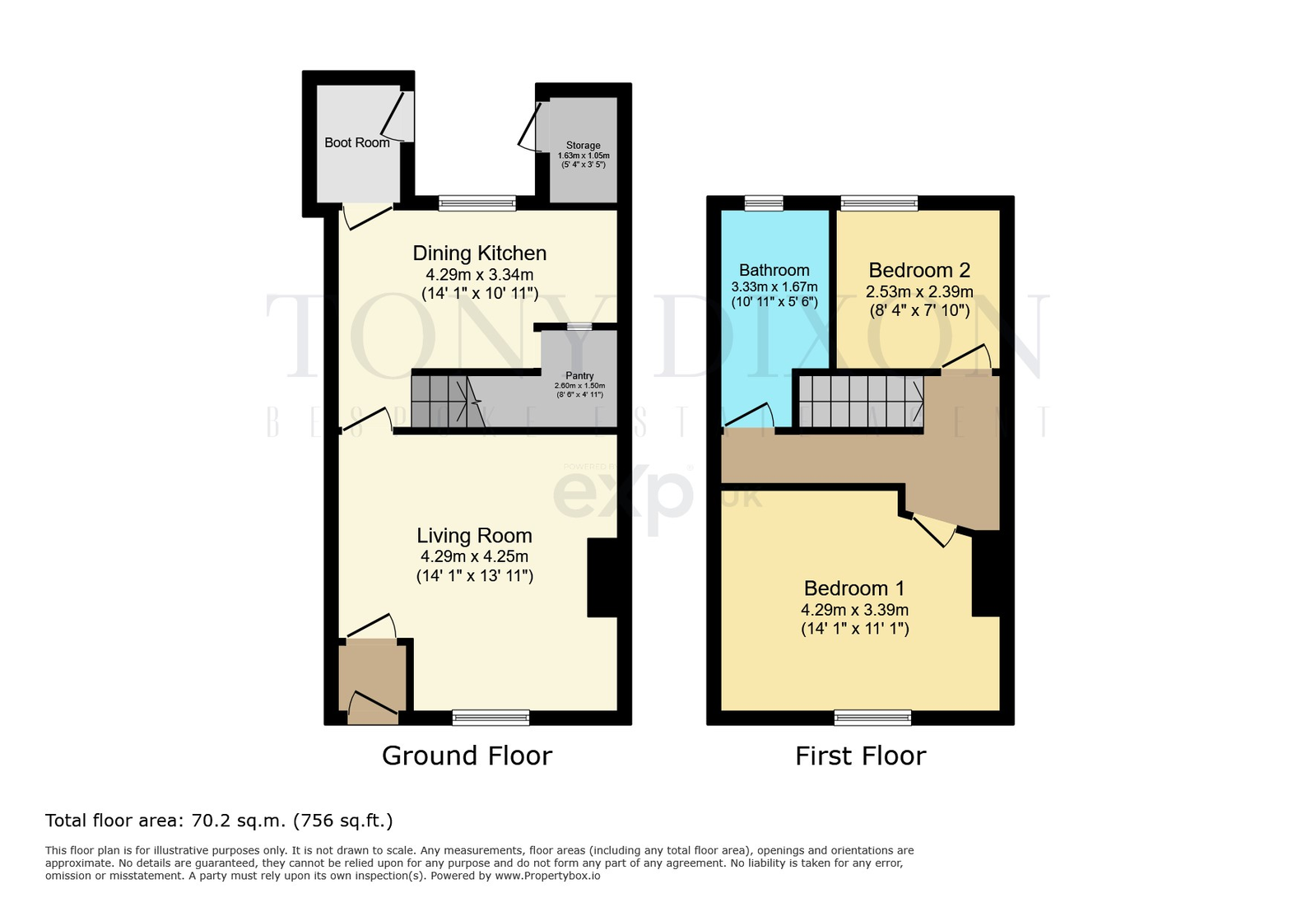4, Green Street, Chorley floorplan