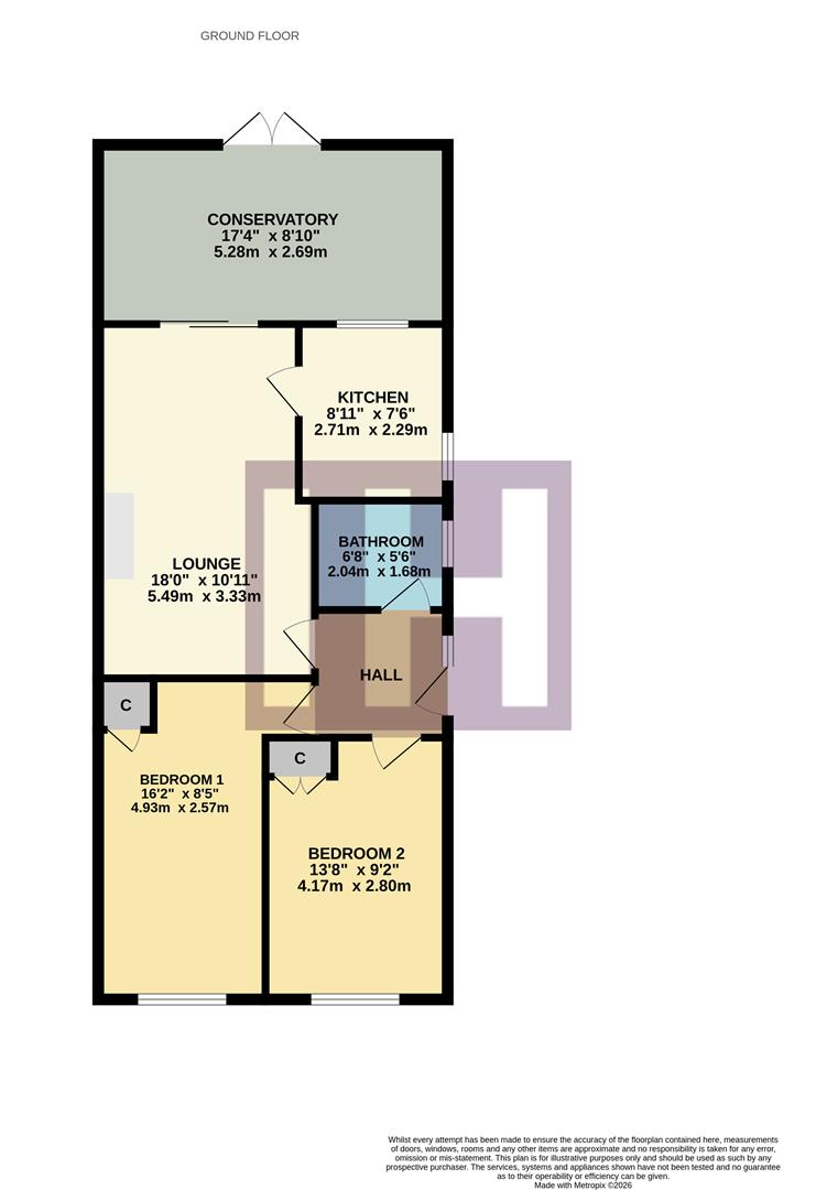 41, Wolsingham Drive, Stockton-On-Tees floorplan