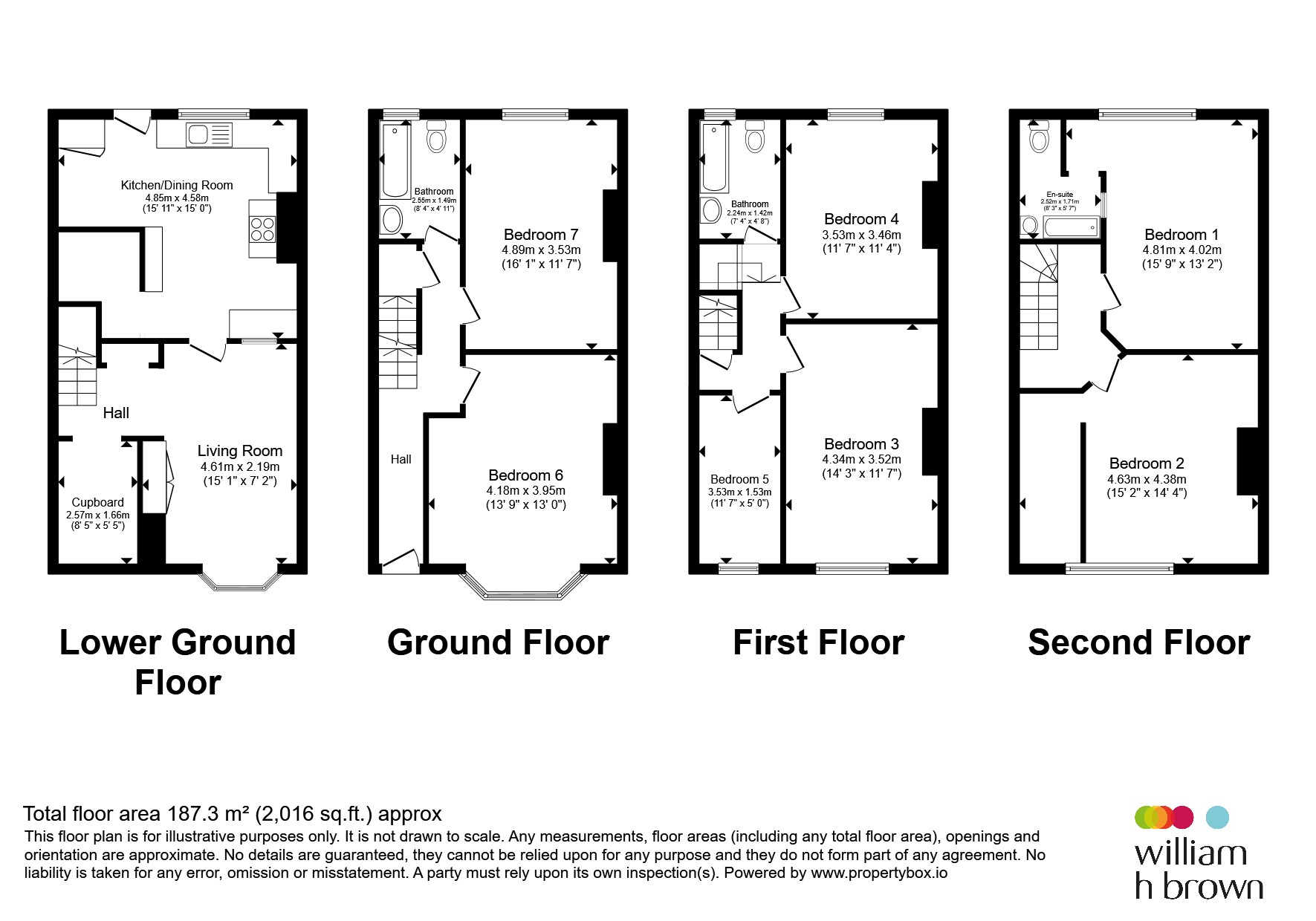 145, Spencer Place, Leeds floorplan