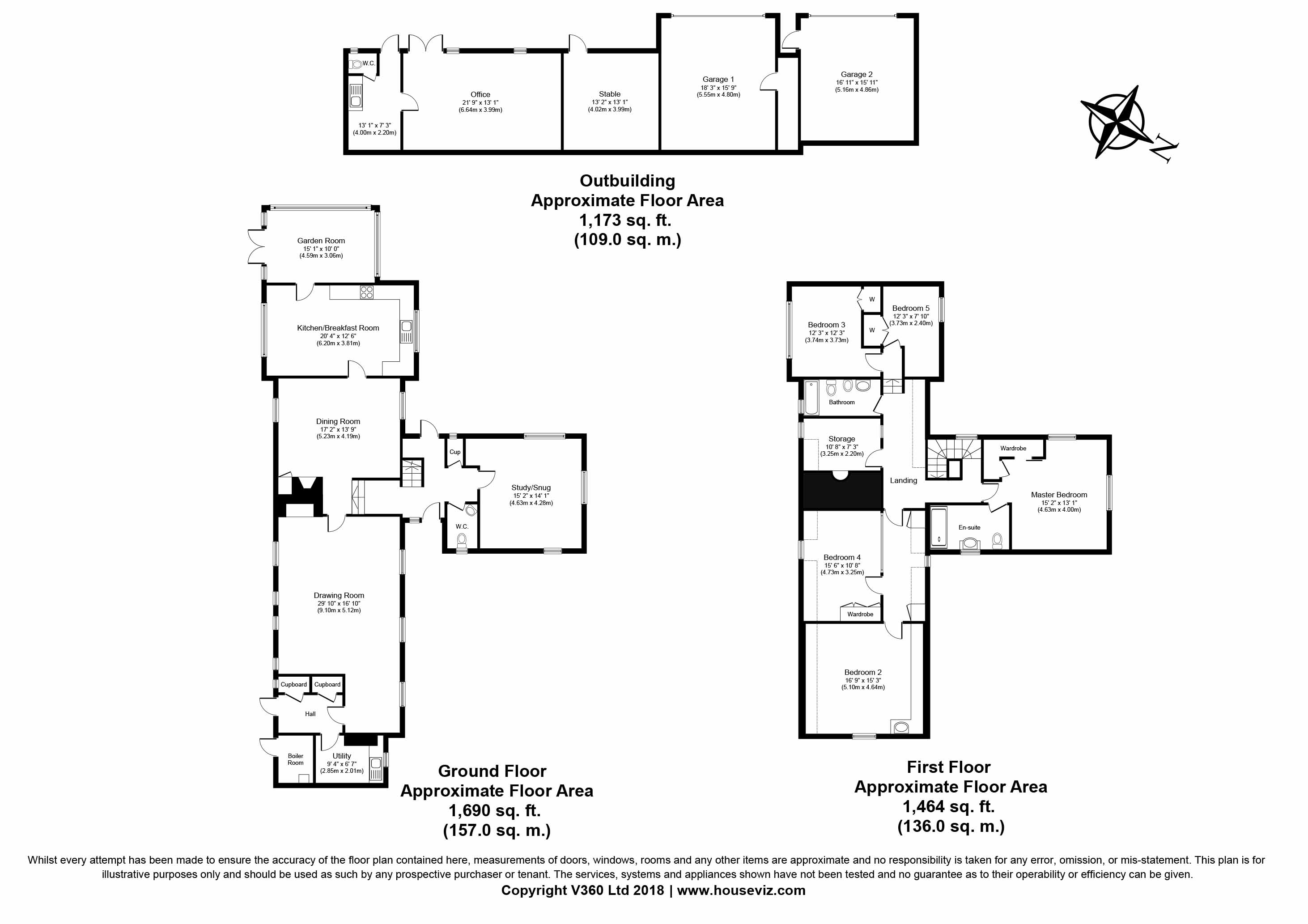 5 Bedrooms Detached house for sale in Turnpike Hill, Withersfield, Haverhill CB9