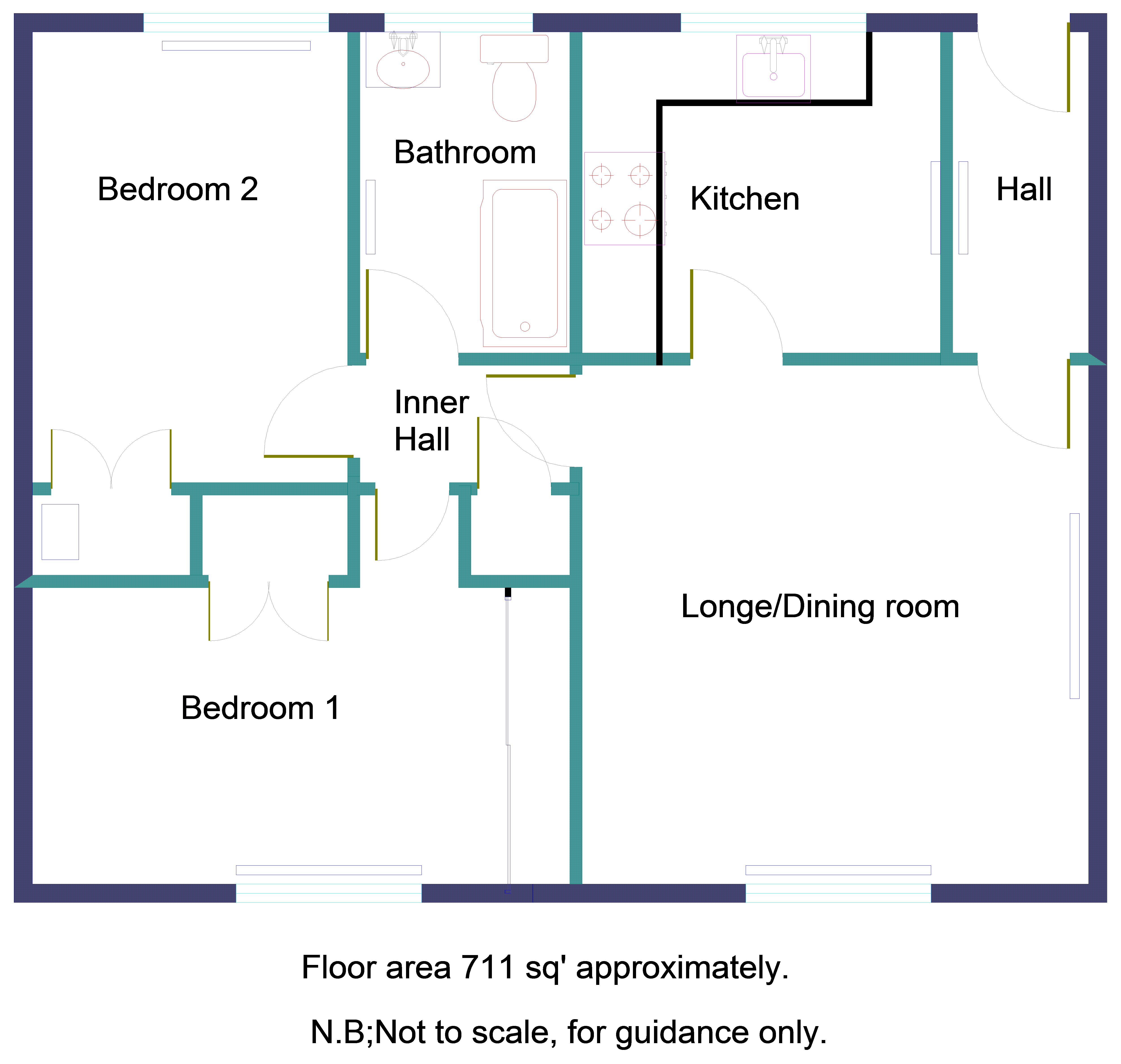 61, Farleigh Lane, Maidstone floorplan