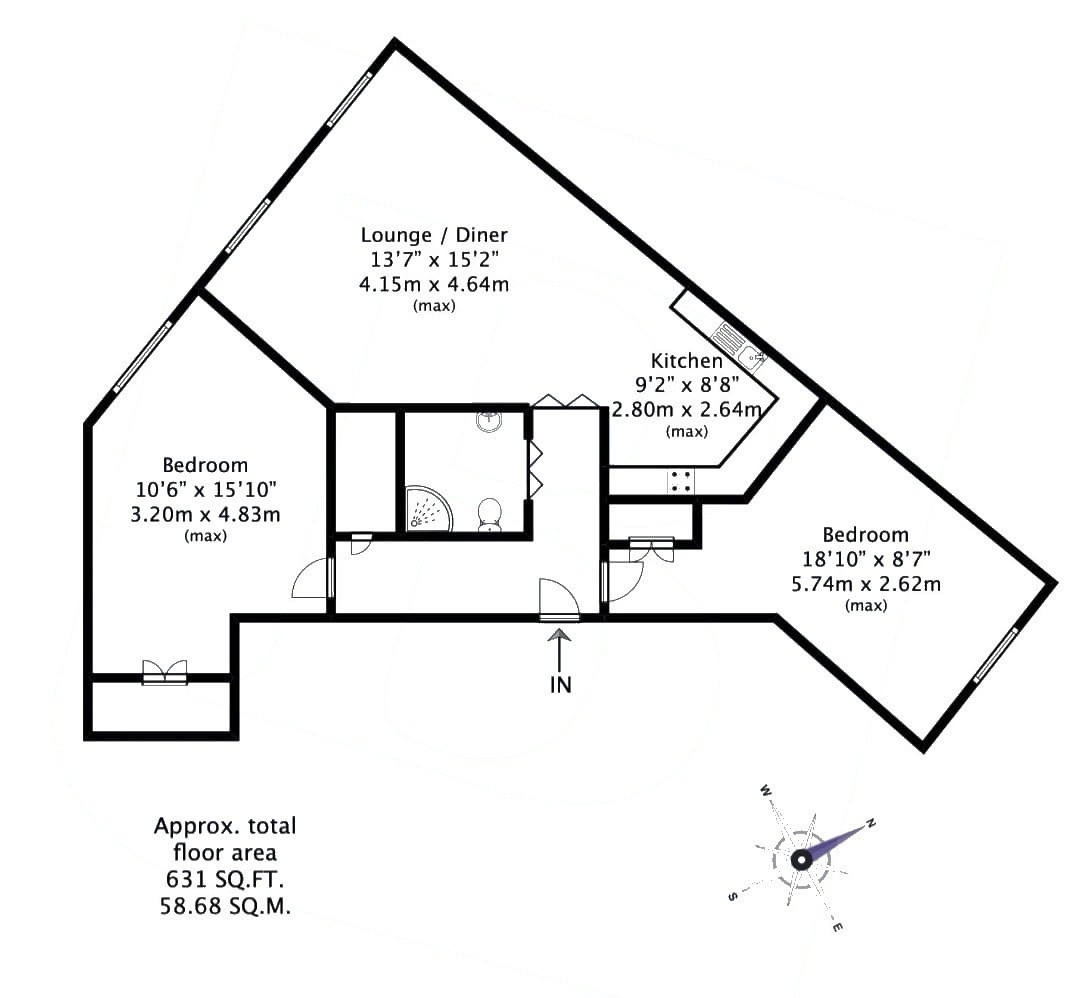 2, The Poppies, Gravesend floorplan