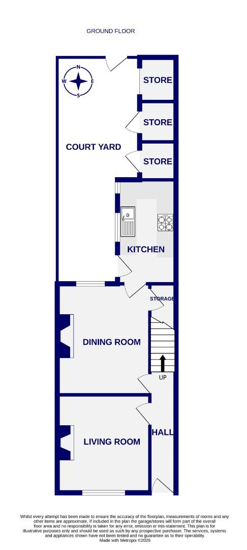 6, Ambrose Street, York floorplan