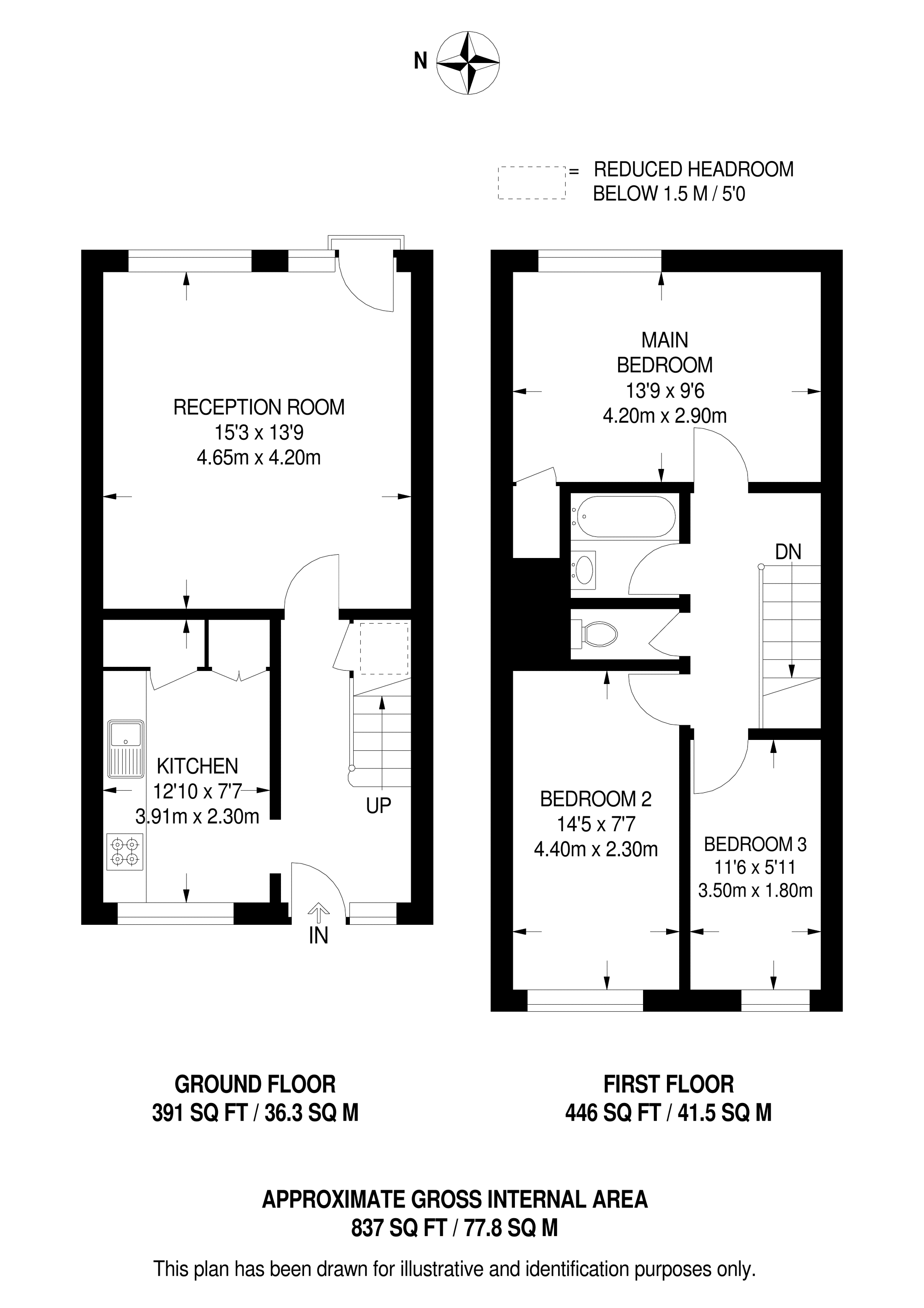 Stanhope Street, Euston floorplan