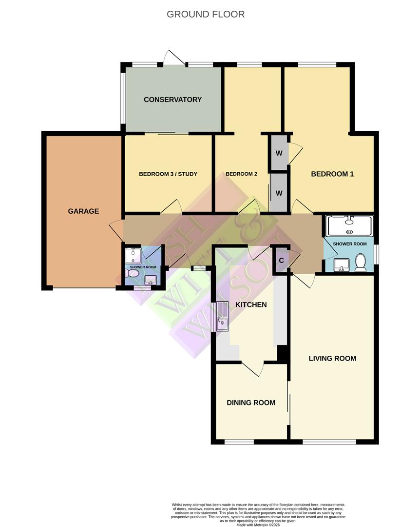 16, Monks Way, Northiam floorplan